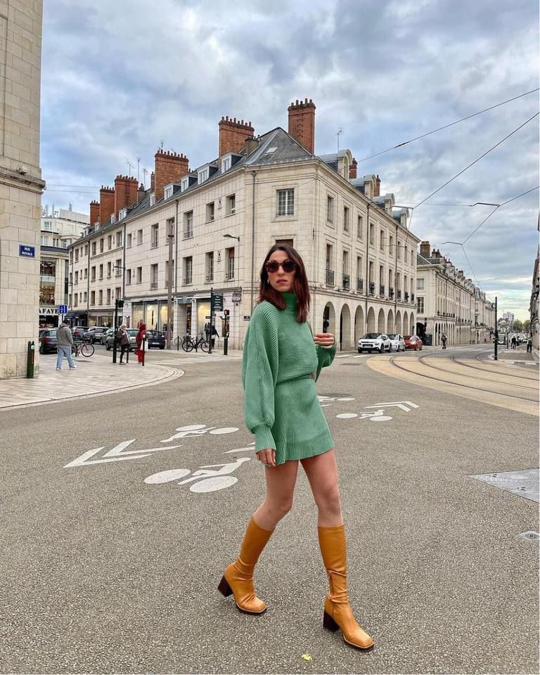 Σετ Πουλόβερ με Φούστα