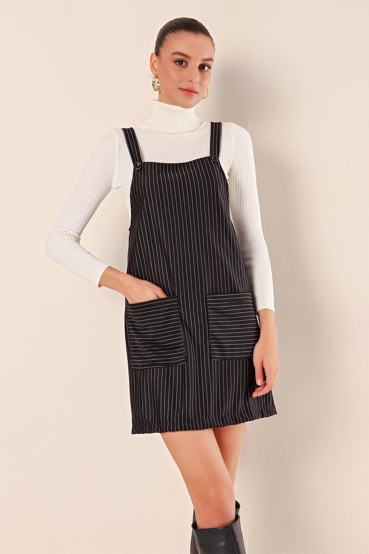 Φόρεμα Πινάφορ "Modern Stripe