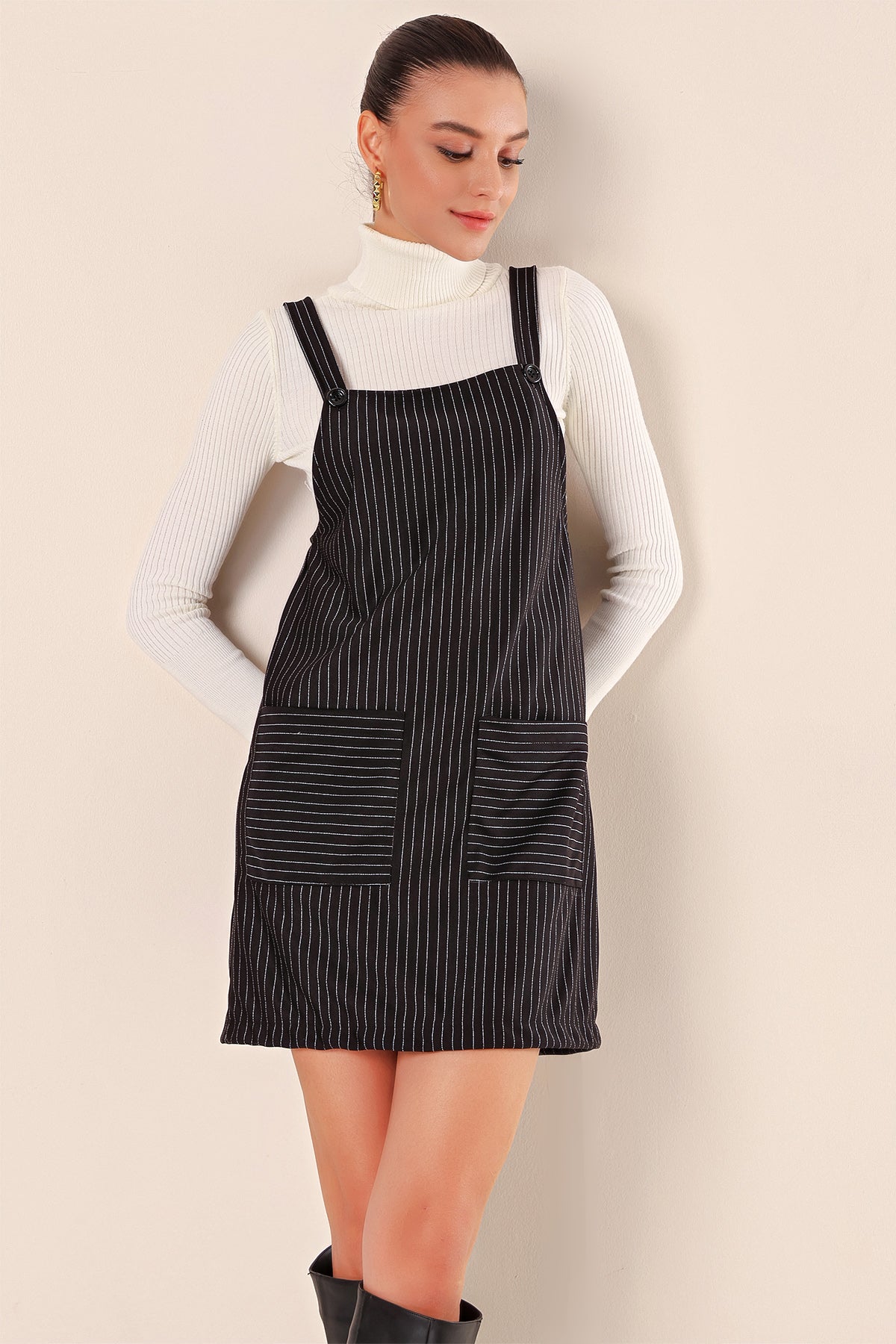 Φόρεμα Πινάφορ "Modern Stripe